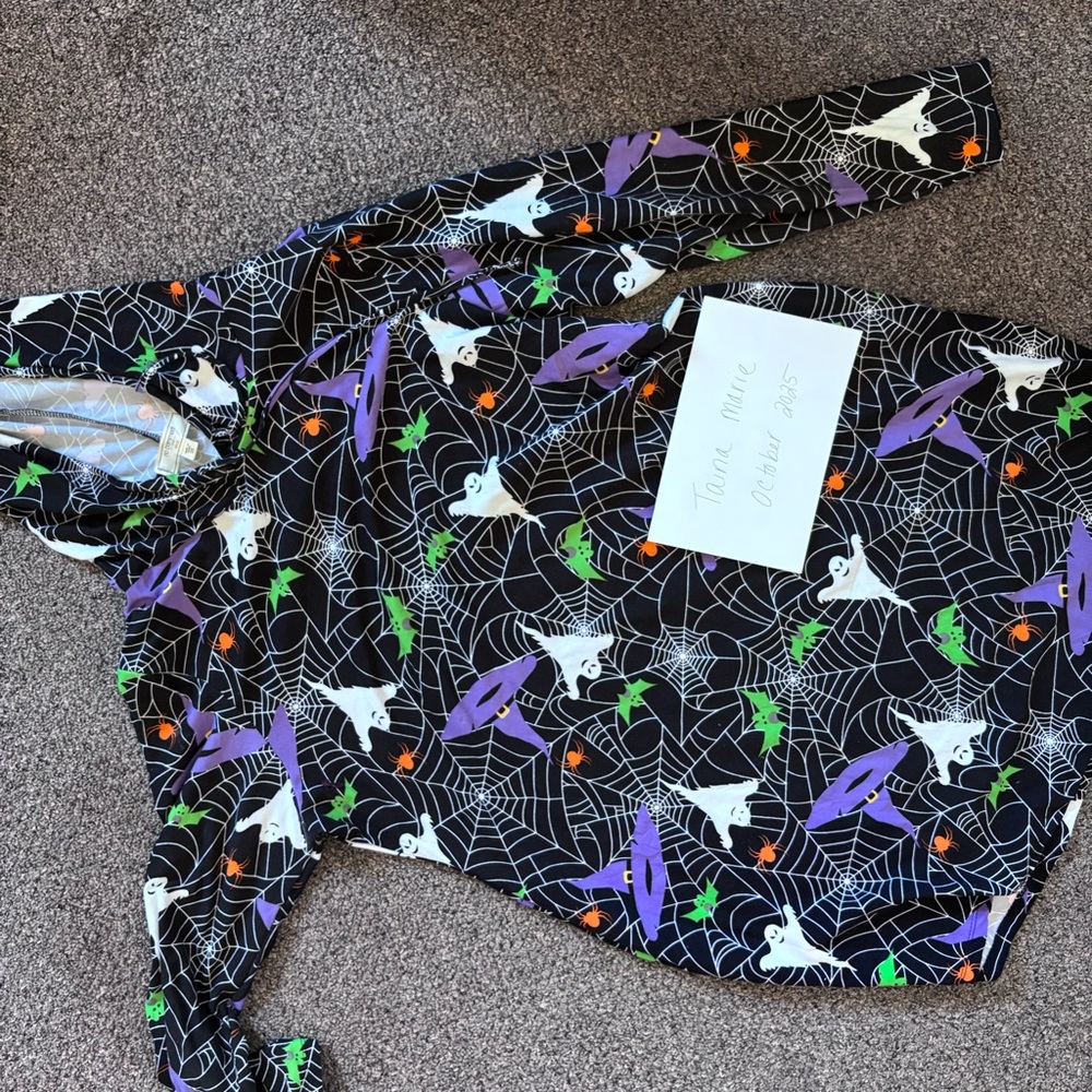 Halloween Themed Hooded Top